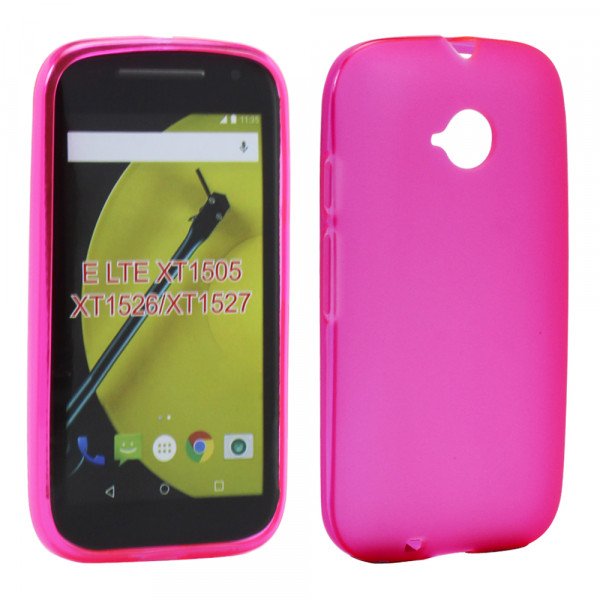 Wholesale Motorola Moto E LTE (2015) TPU Gel Case (Hot Pink)